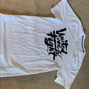 Breast cancer Nike dri fit shirt